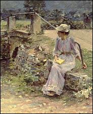 Theodore Robinson La Debacle oil painting picture